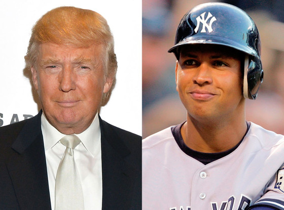 Donald Trump, Alex Rodriguez Donald Trump, Alex Rodriguez